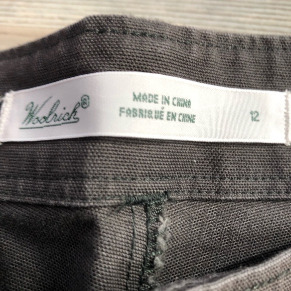 Women’s Woolrich gray pants size 12, NWOT - Picture 3 of 6